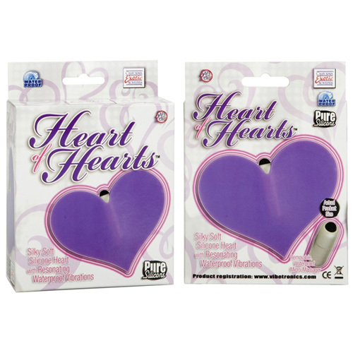 美國CEN‧Heart of Hearts 心之心 - 心型按摩器 (紫)