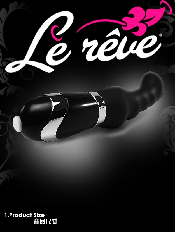 美國PIPEDREAM．Le Reve Silicone Petite四段變頻防水靜音按摩棒(黑)