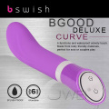 美國bswish‧bgood deluxe curve甜蜜六段變頻G探點按摩棒(紫)