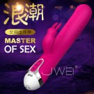 香港NANO．JEUPLAY-浪潮 7段變頻USB充電式智能防水按摩棒