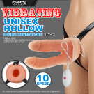 Lovetoy．Vibrating Unisex hollow 男用穿戴式空心雙龍棒-龜頭10頻震動