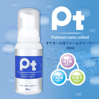 日本NPG．Pt オナホール泡フ Ag+抗菌自慰器專用清潔泡沫型慕斯-80ml