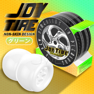 【附潤滑液】【日本NPG原廠公司貨】JOY TIRE 箭號結構自慰器-綠色