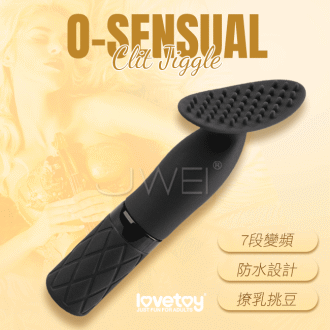 【Lovetoy原廠公司貨-保固6個月】O-Sensual Clit Jiggle 7段變頻陰蒂刺激防水按摩器