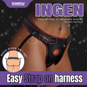 【Lovetoy原廠貨】Easy Strap on Harness INGEN舒適穿戴褲